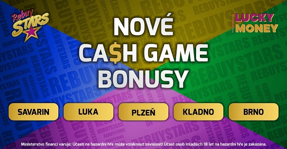 Červencové bonusy na cash game v casinech RebuyStars
